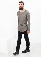 Load image into Gallery viewer, Extra Long Sleeve Sweater in Cavern
